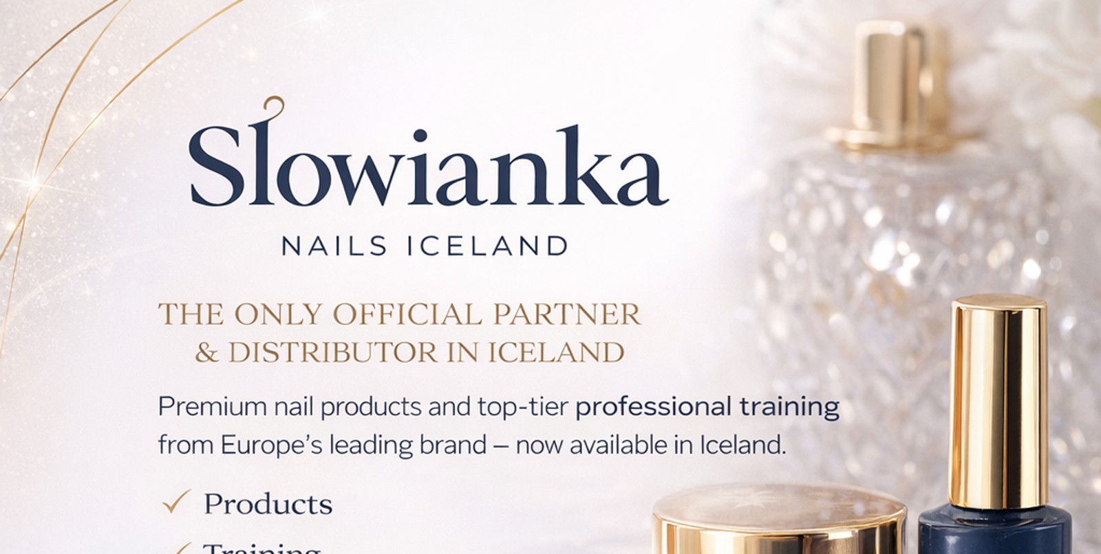 Slowianka Nails Iceland premium partner